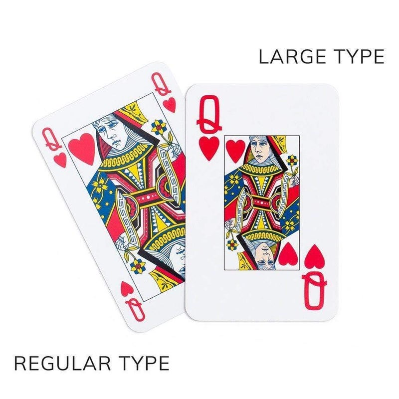 Caspari Entertaining with Caspari Double Deck of Bridge Playing Cards, Under The Palms - Image 3